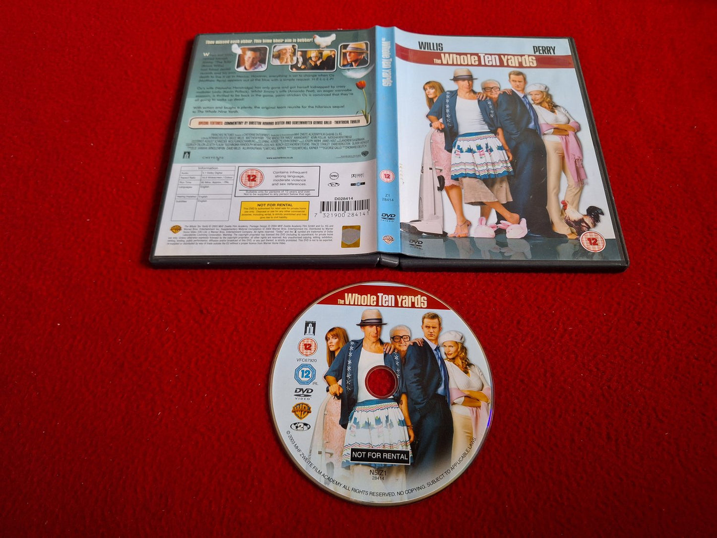 THE WHOLE TEN YARDS DVD
