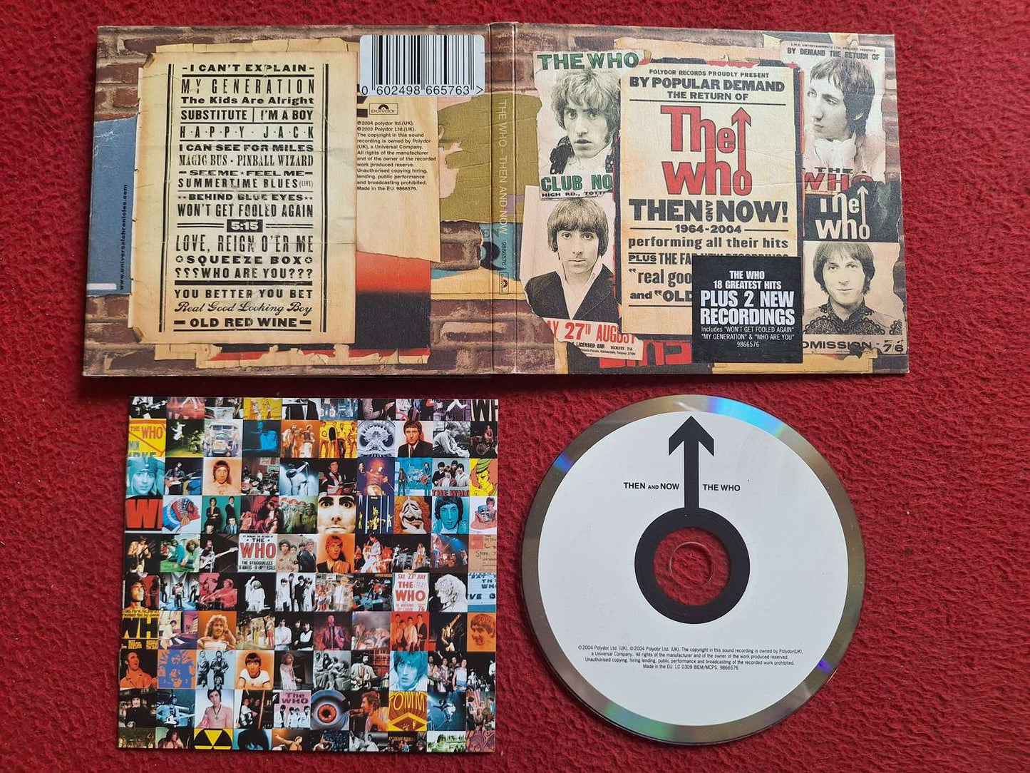 THE WHO THEN AND NOW 1964 - 2004 CD