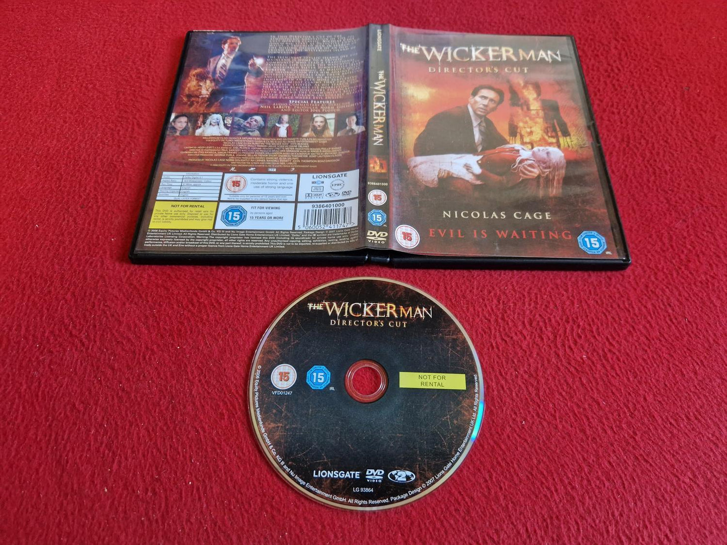 THE WICKER MAN DVD