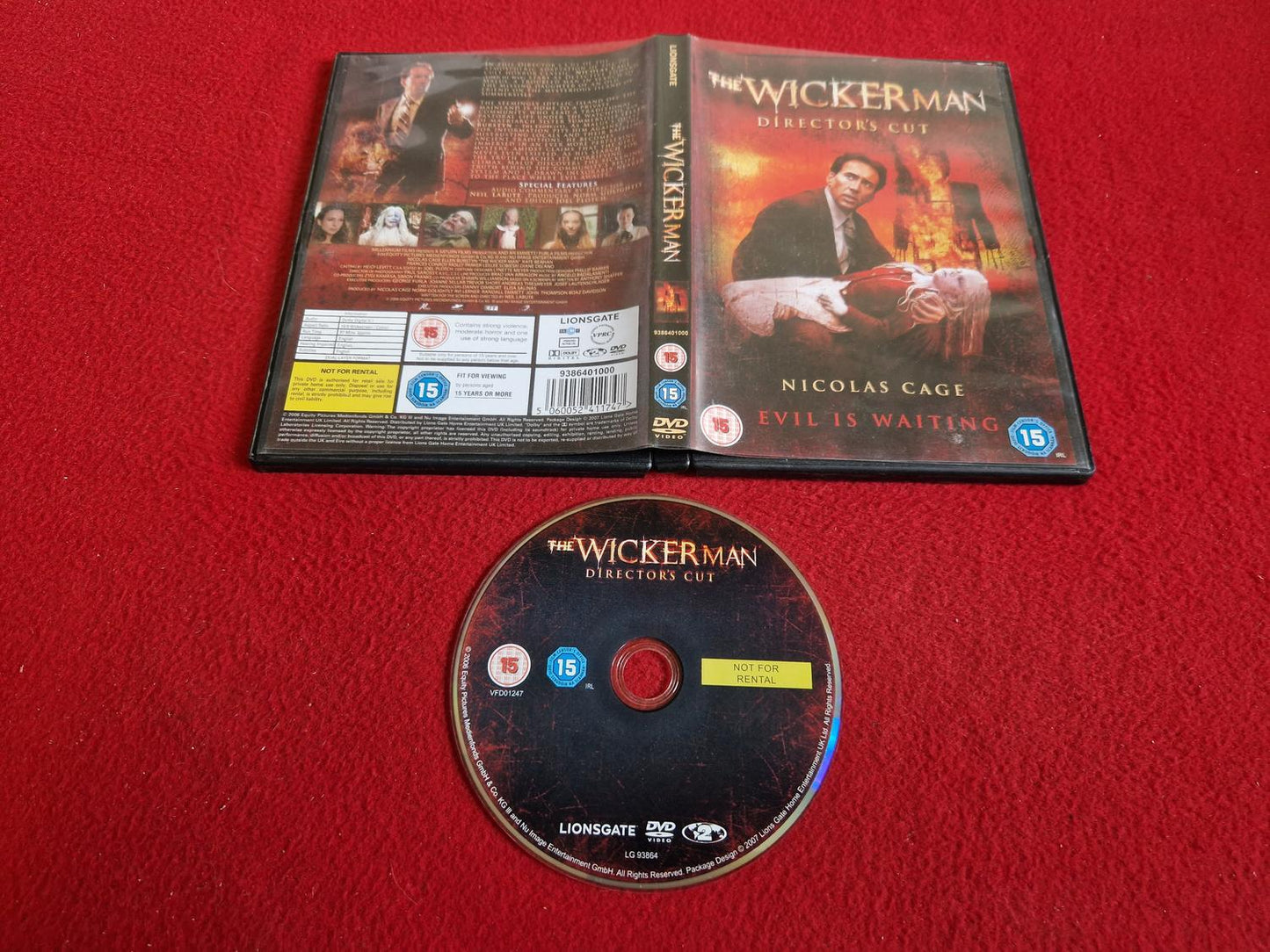 THE WICKER MAN till DVD