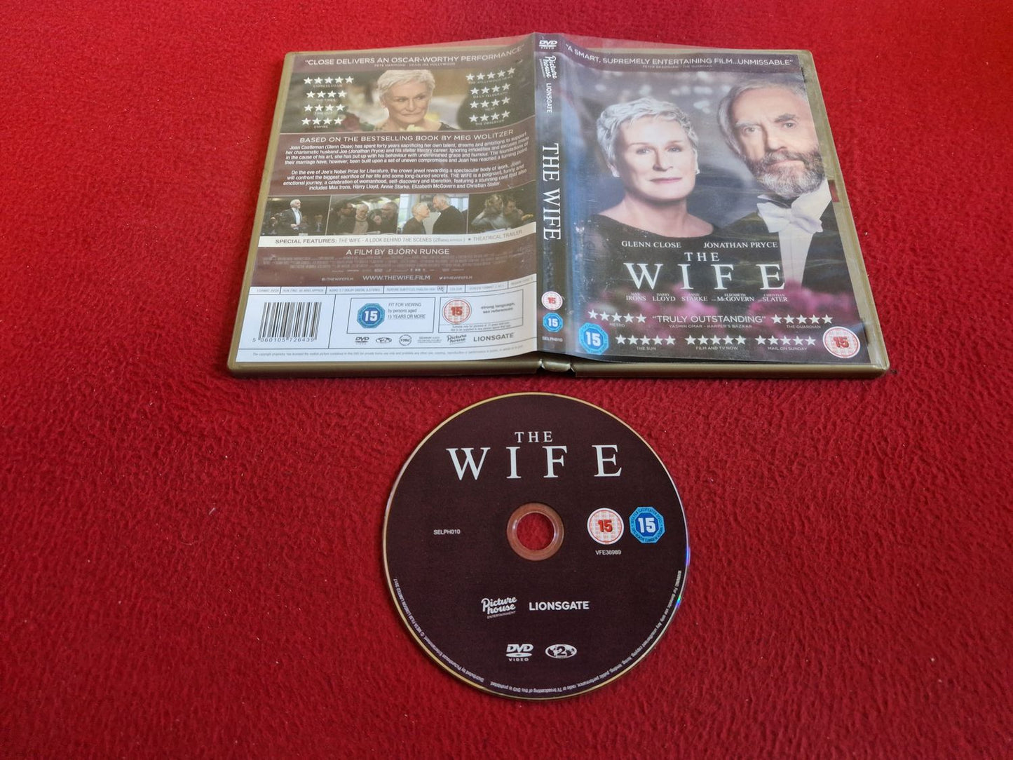 THE WIFE DVD