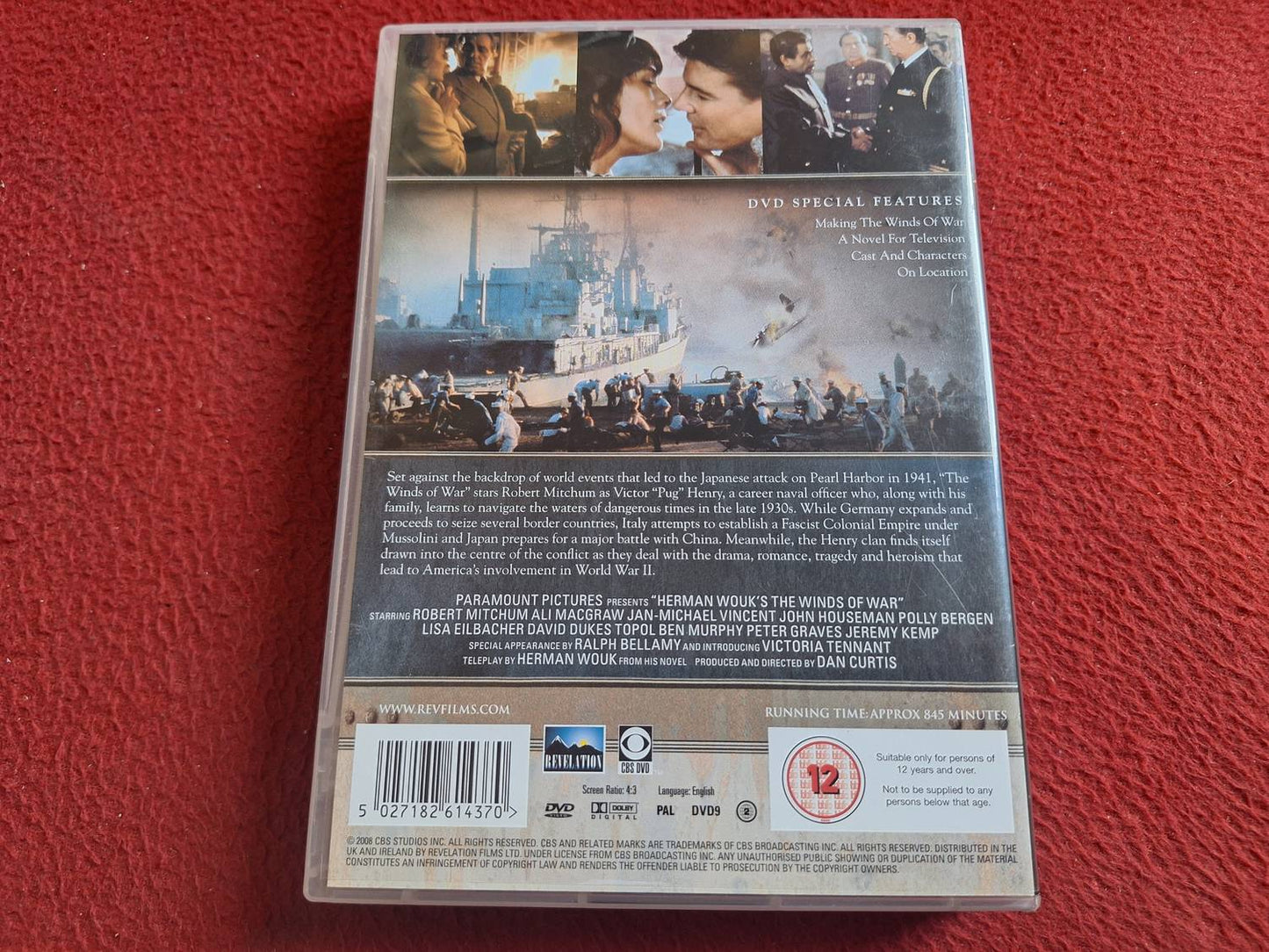 THE WINDS OF WAR SPECIAL COLLECTORS EDITION BOX DVD