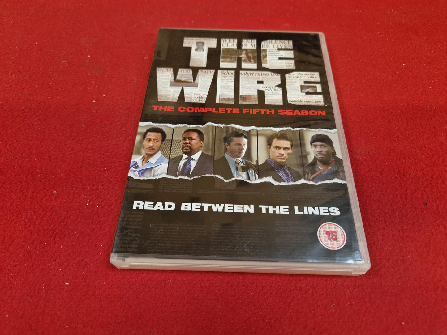 THE WIRE THE COMPLETE SEASON 5 BOX till DVD