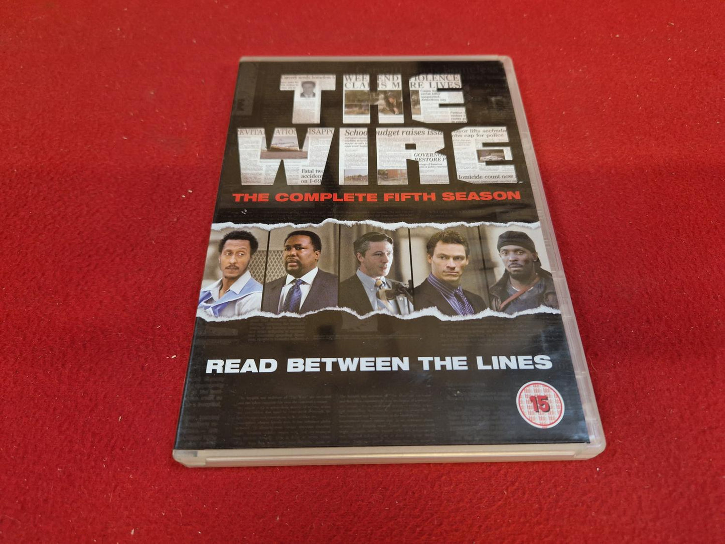 THE WIRE THE COMPLETE SEASON 5 BOX till DVD