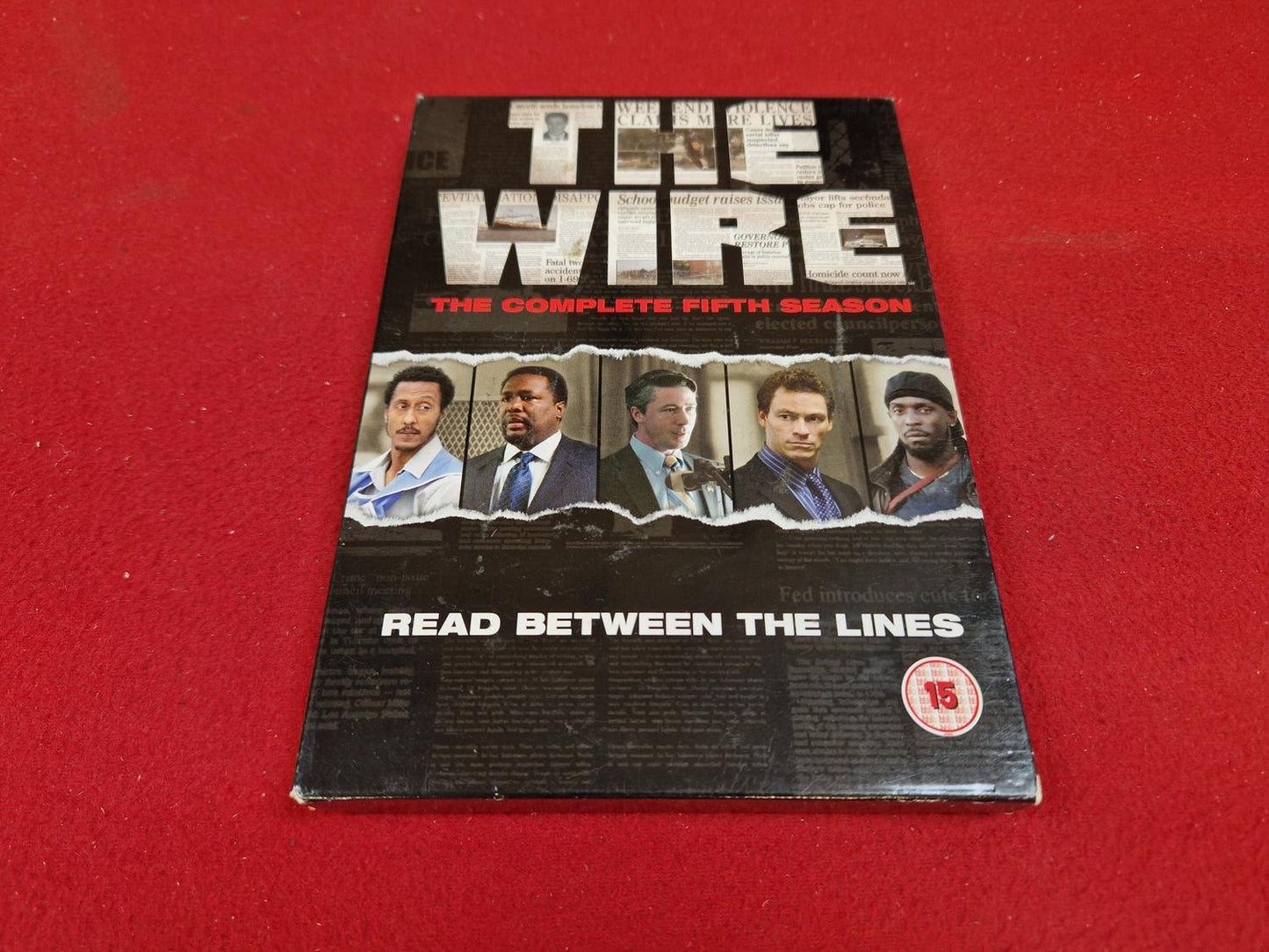 THE WIRE THE COMPLETE SEASON 5 BOX till DVD