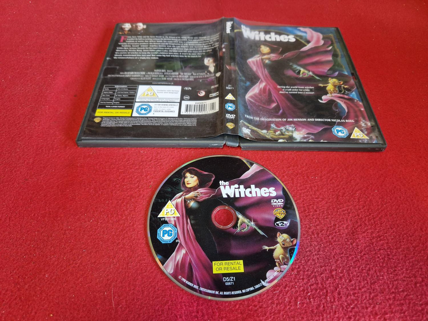 THE WITCHES till DVD