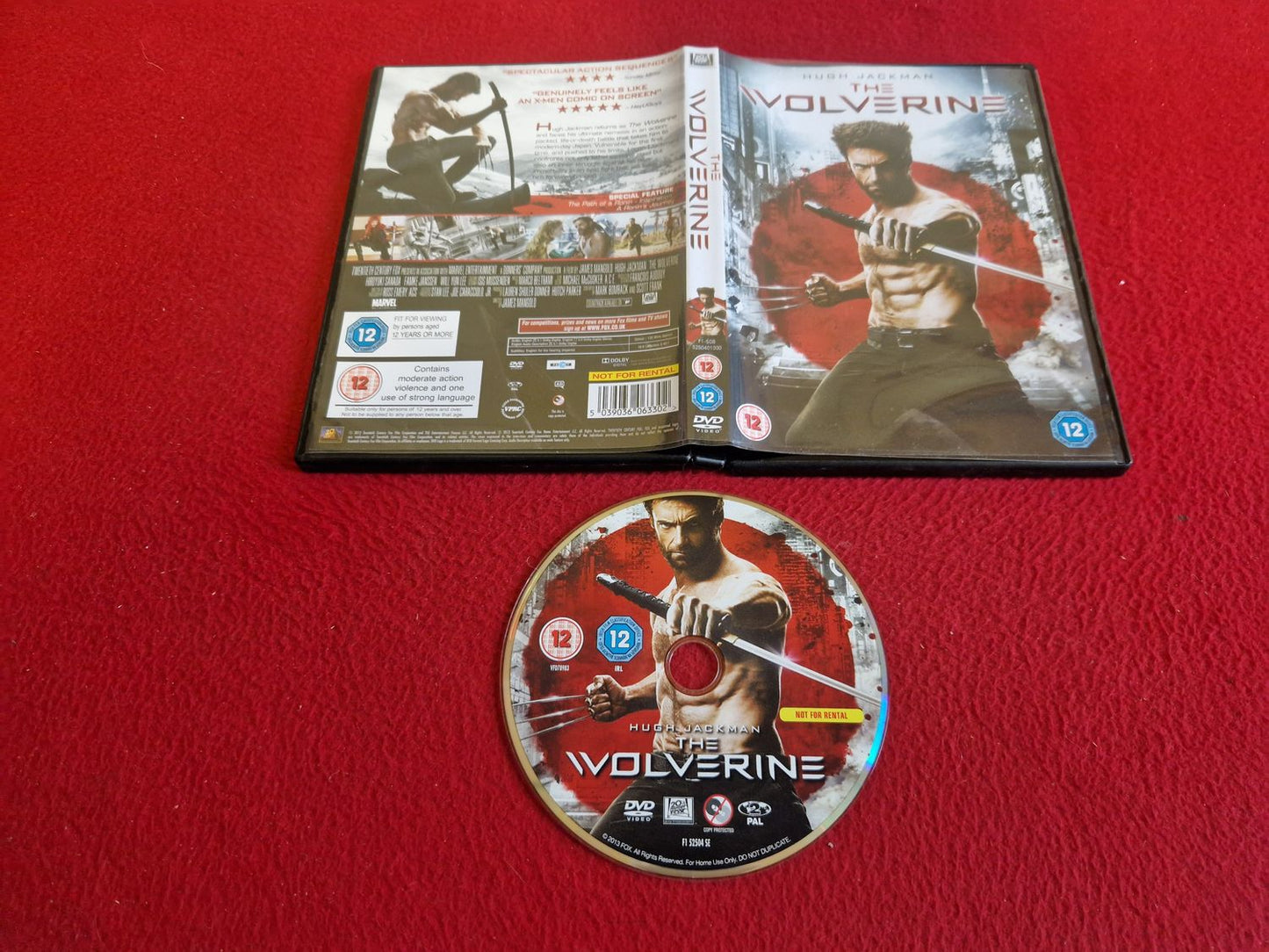 THE WOLVERINE DVD
