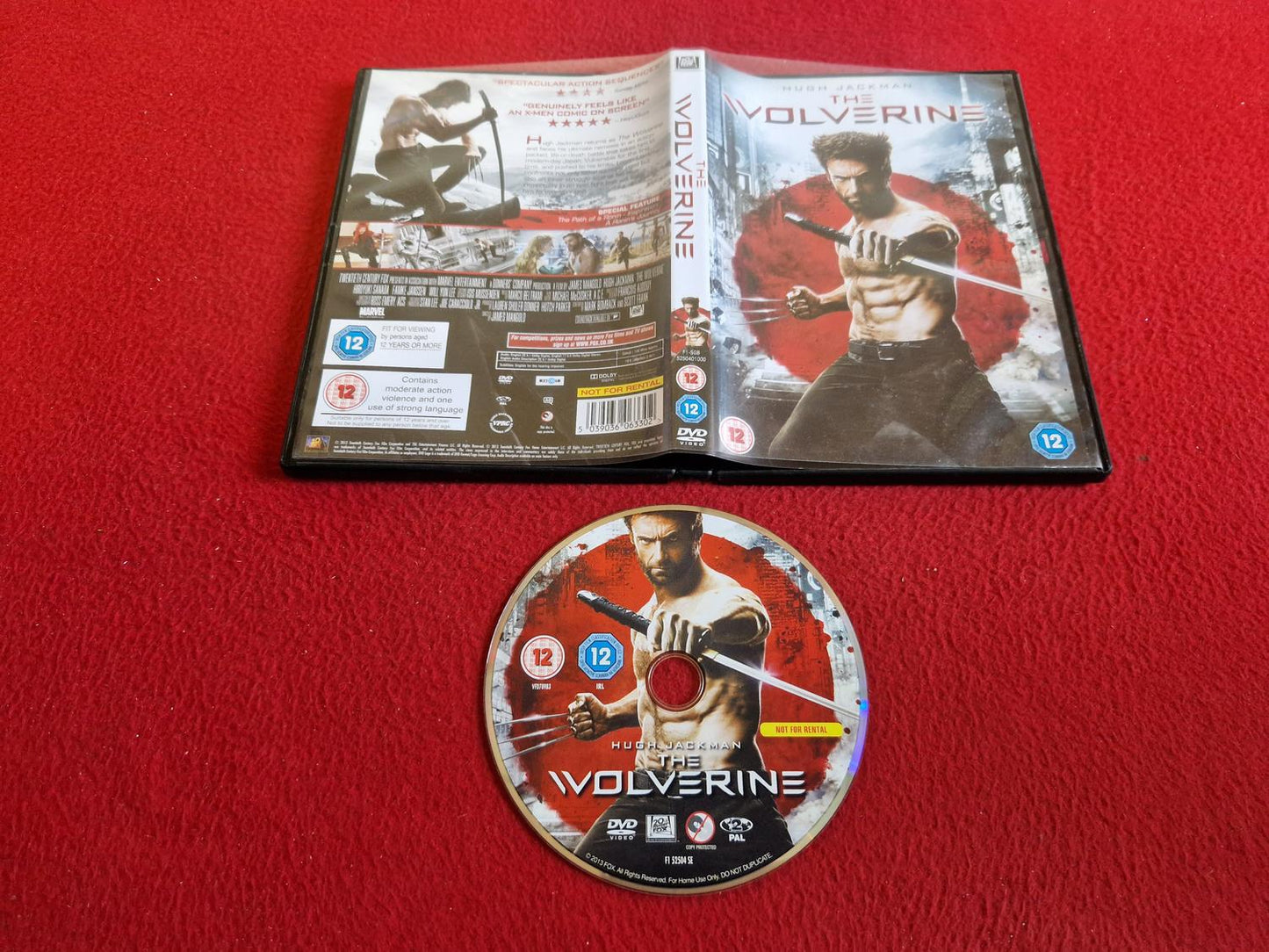 THE WOLVERINE DVD