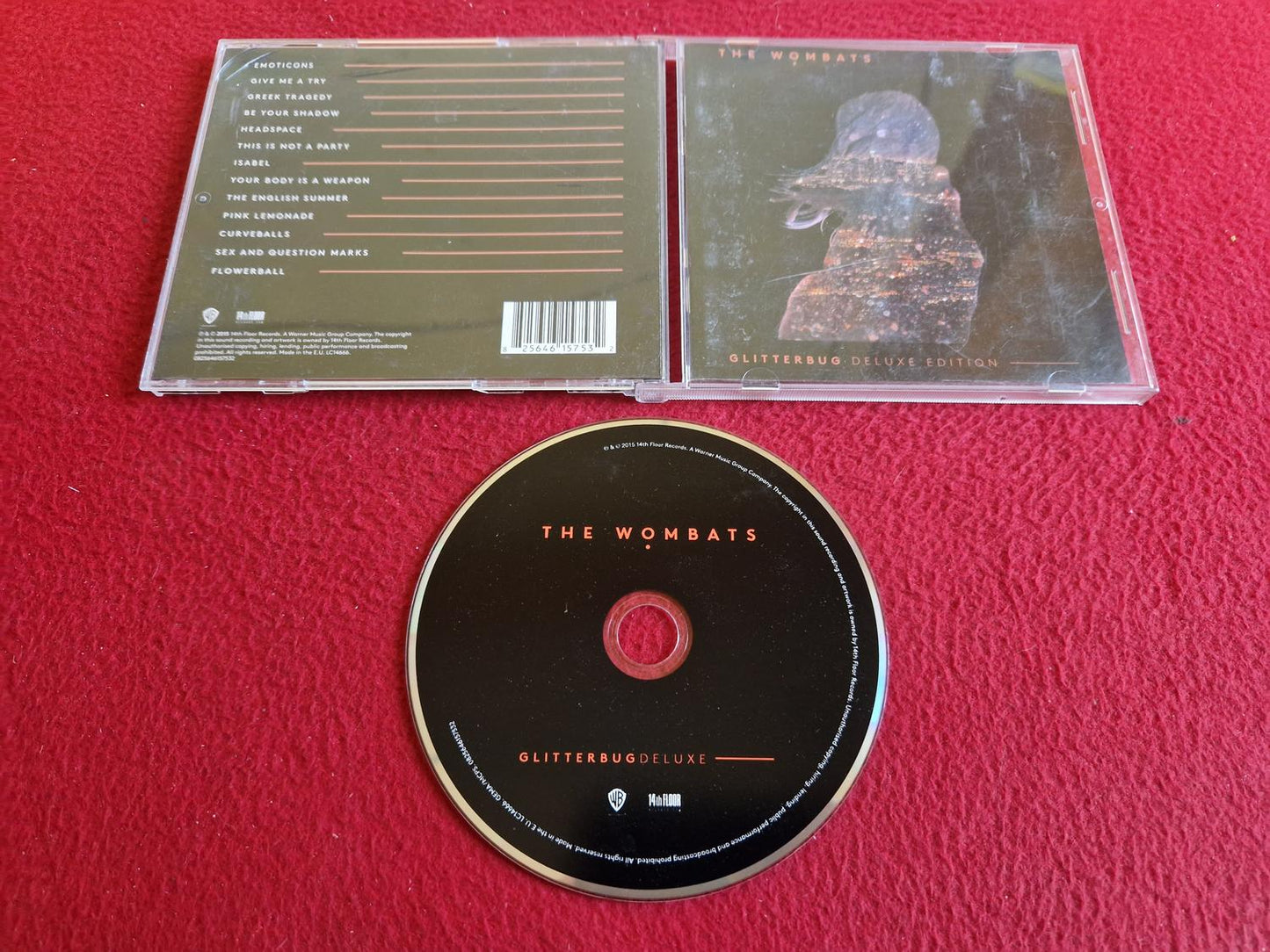 THE WOMBATS GLITTERBUG DELUXE CD