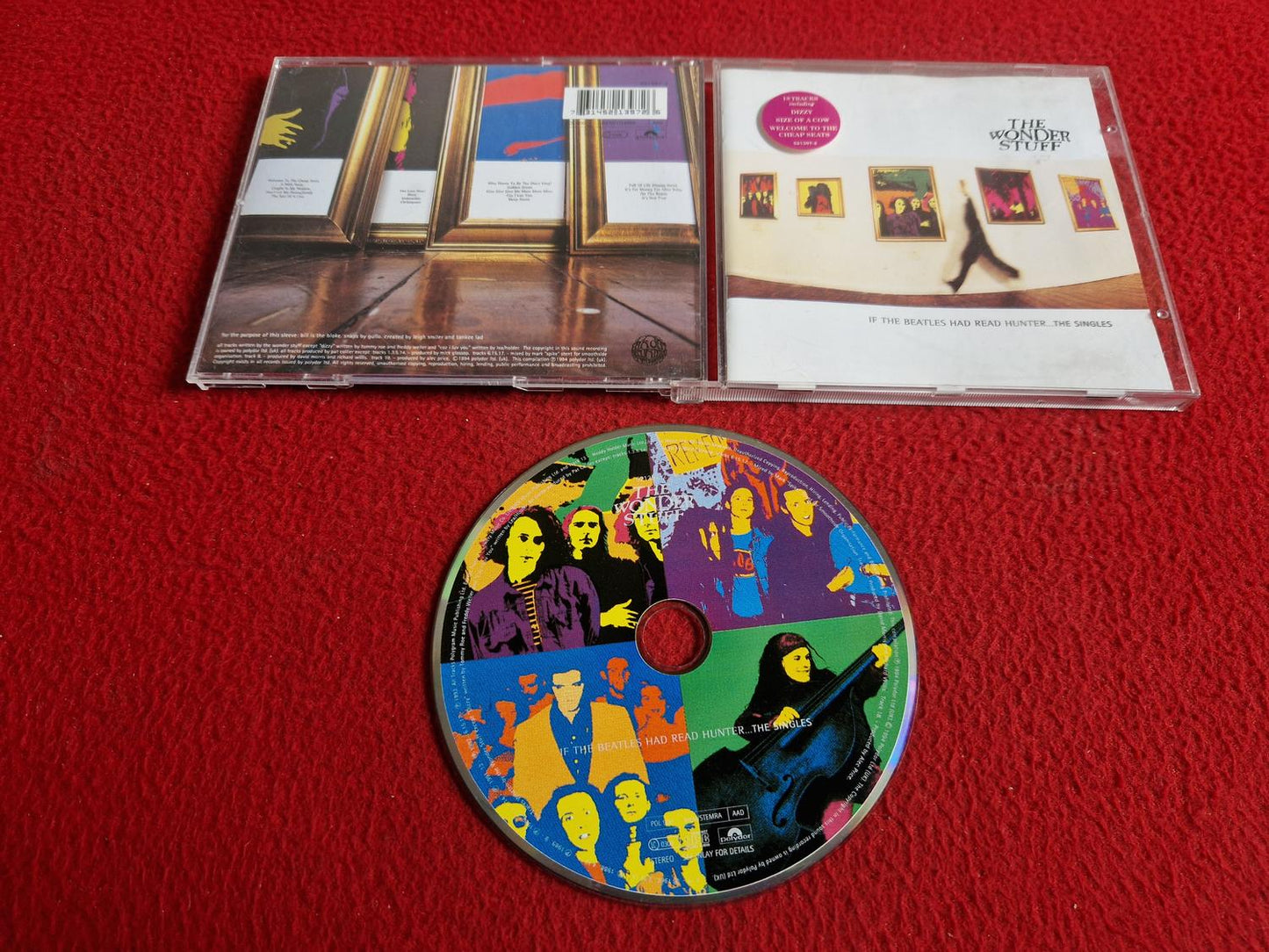 THE WONDER STUFF IF THE BEATLES HAD READ HUNTER... THE SINGLES CD
