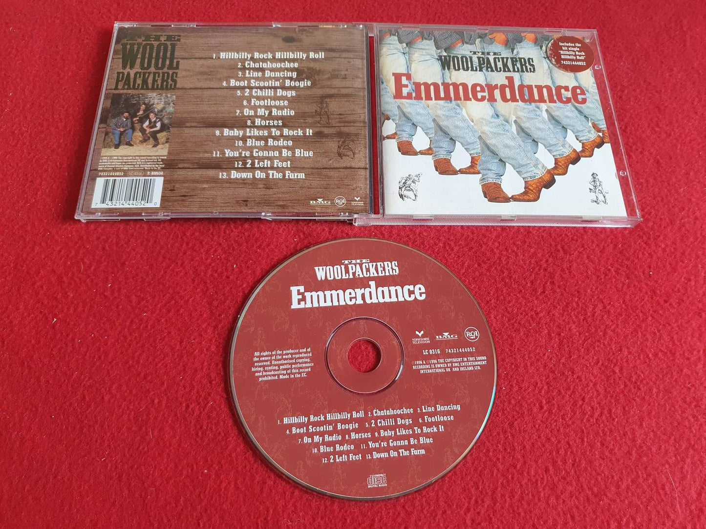 THE WOOLPACKERS EMMERDANCE till CD