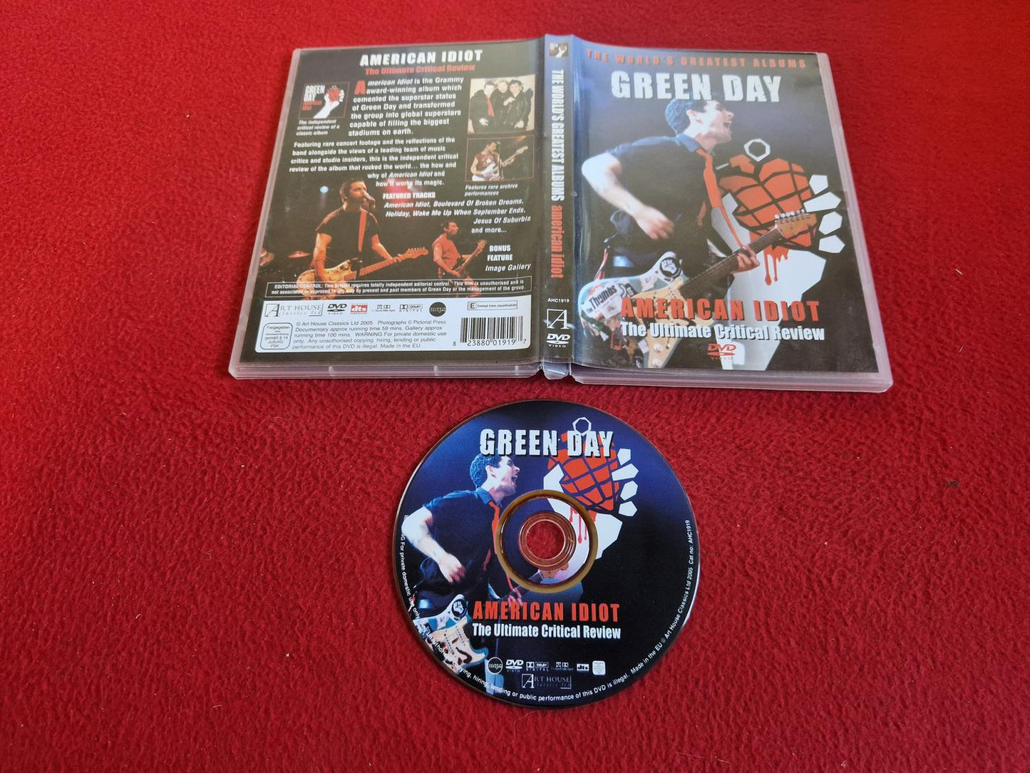 THE WORLD'S GREATEST ALBUMS AMERICAN IDIOT - GREEN DAY DVD