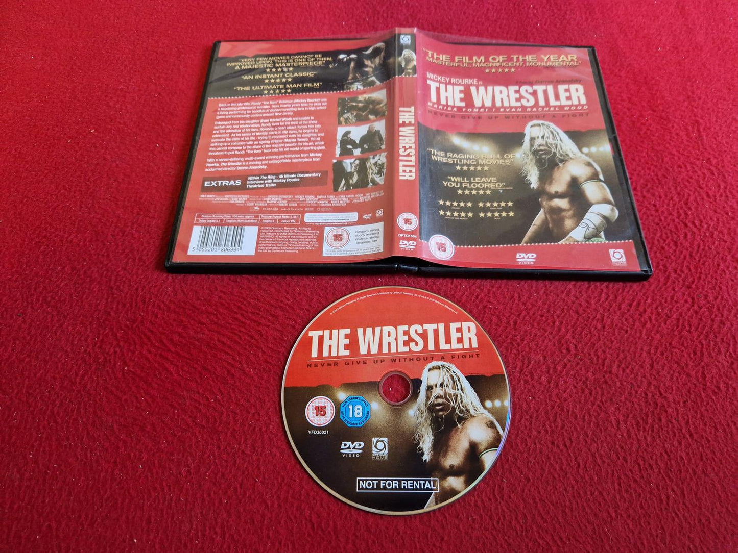 THE WRESTLER DVD
