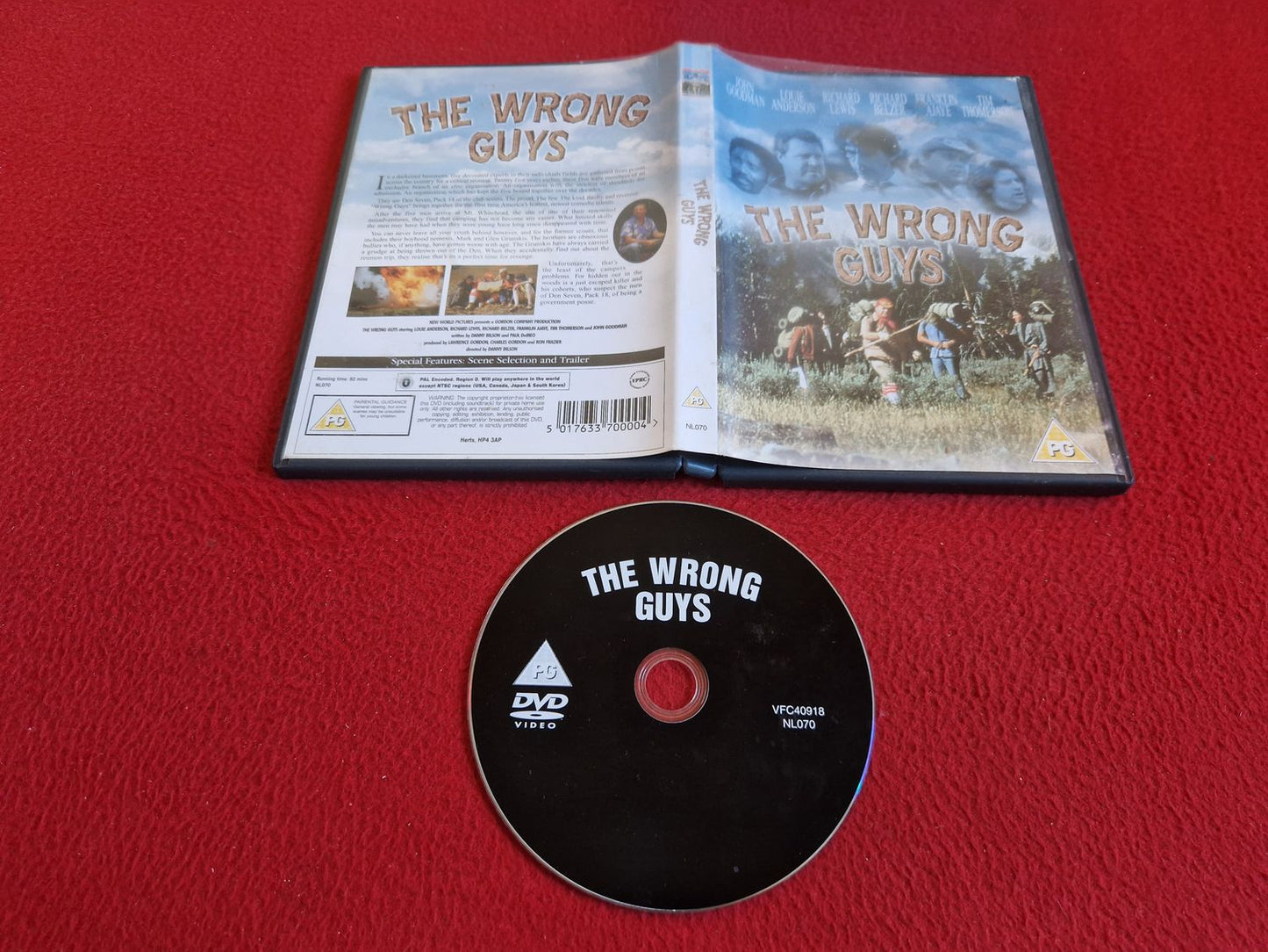 THE WRONG GUYS DVD