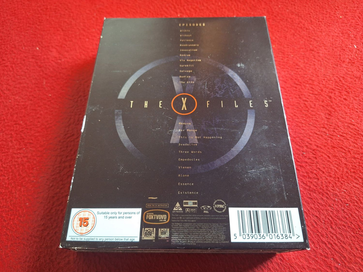 THE X-FILES SEASON 8 BOX DVD
