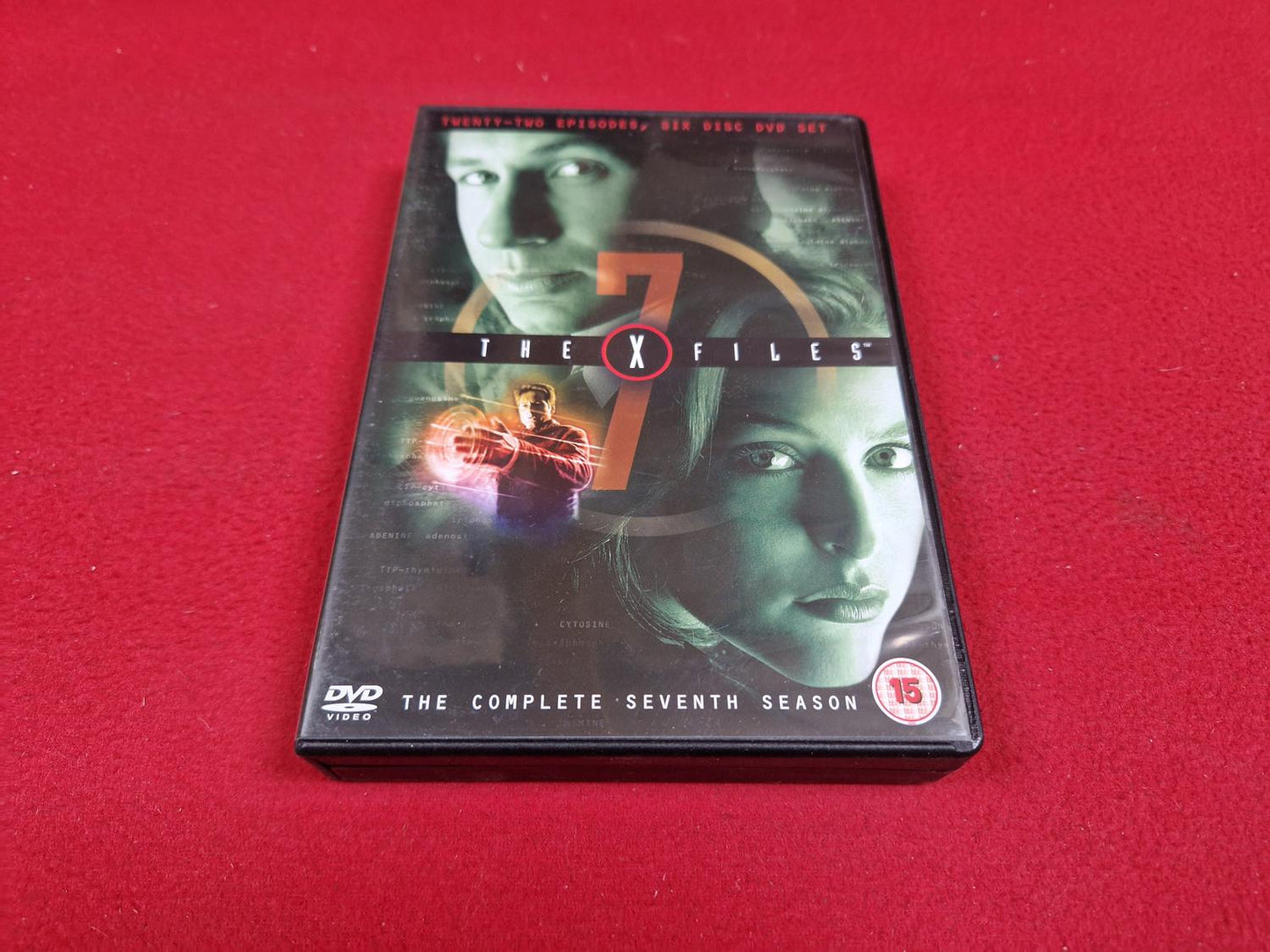 THE X-FILES THE COMPLETE SEASON 7 BOX till DVD