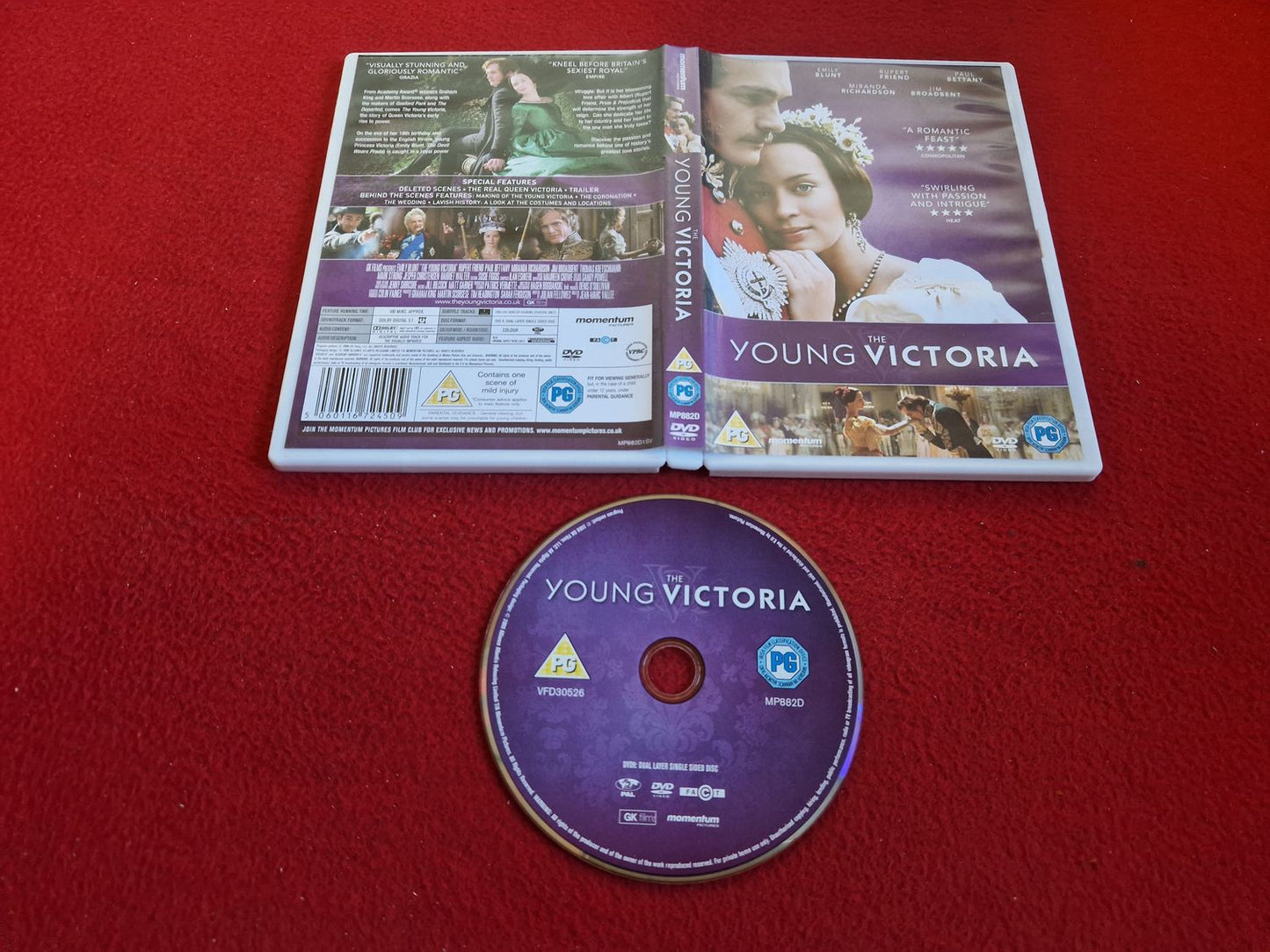 THE YOUNG VICTORIA DVD