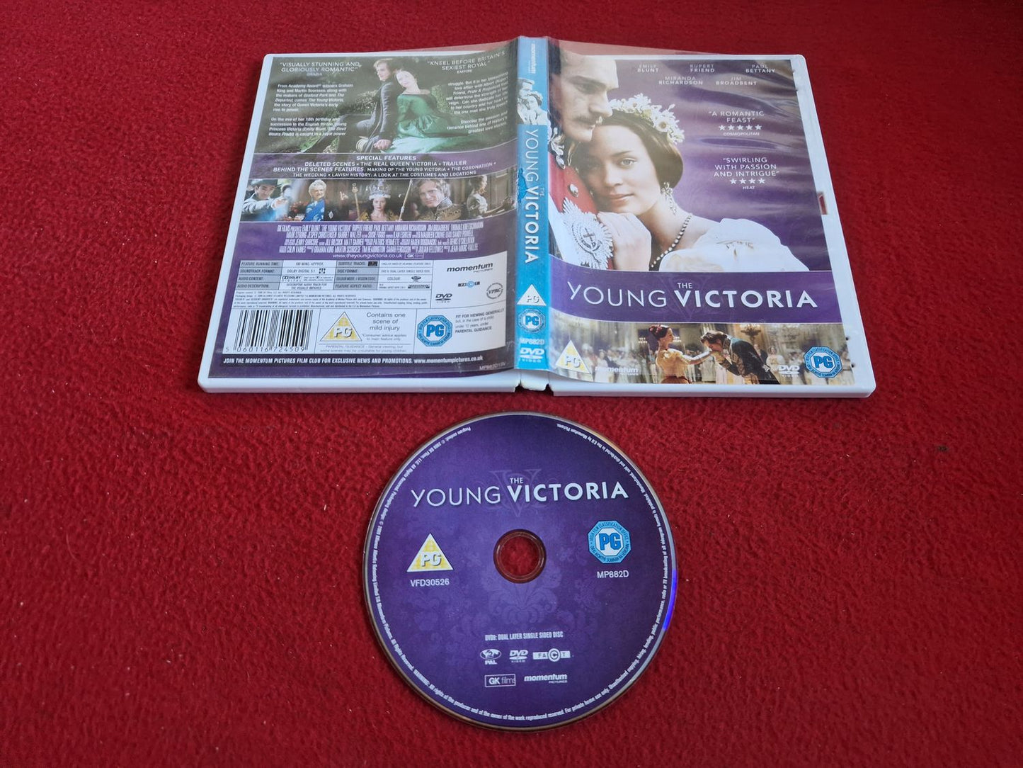 THE YOUNG VICTORIA DVD