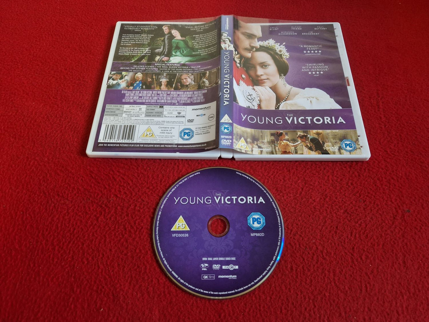 THE YOUNG VICTORIA DVD