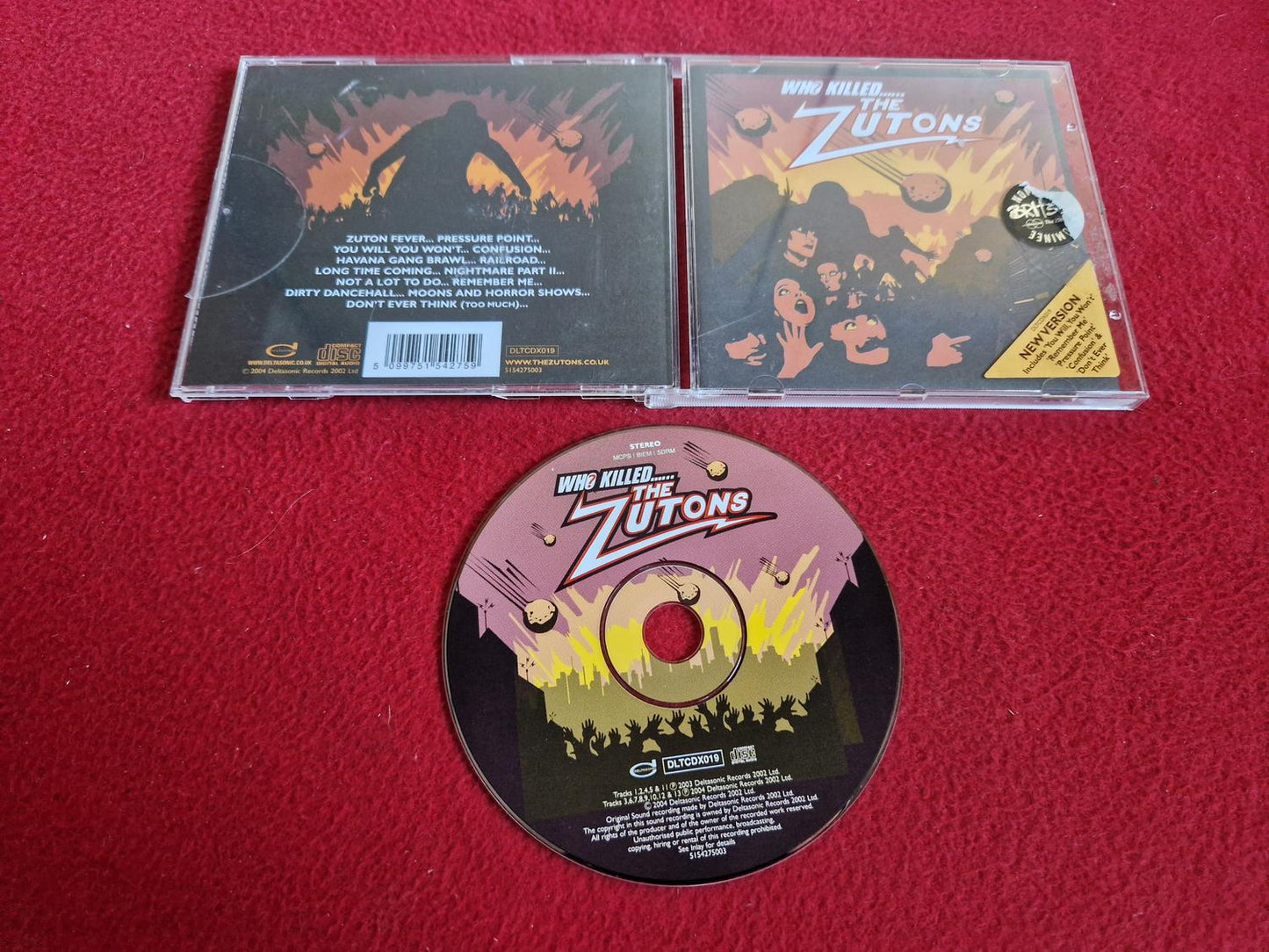 THE ZUTONS WHO KILLED... CD