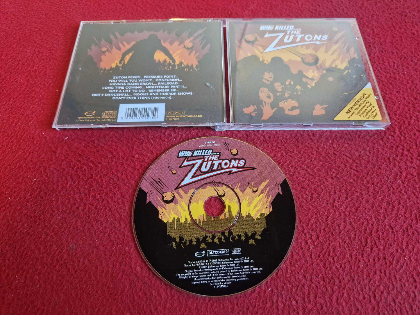 THE ZUTONS WHO KILLED... CD