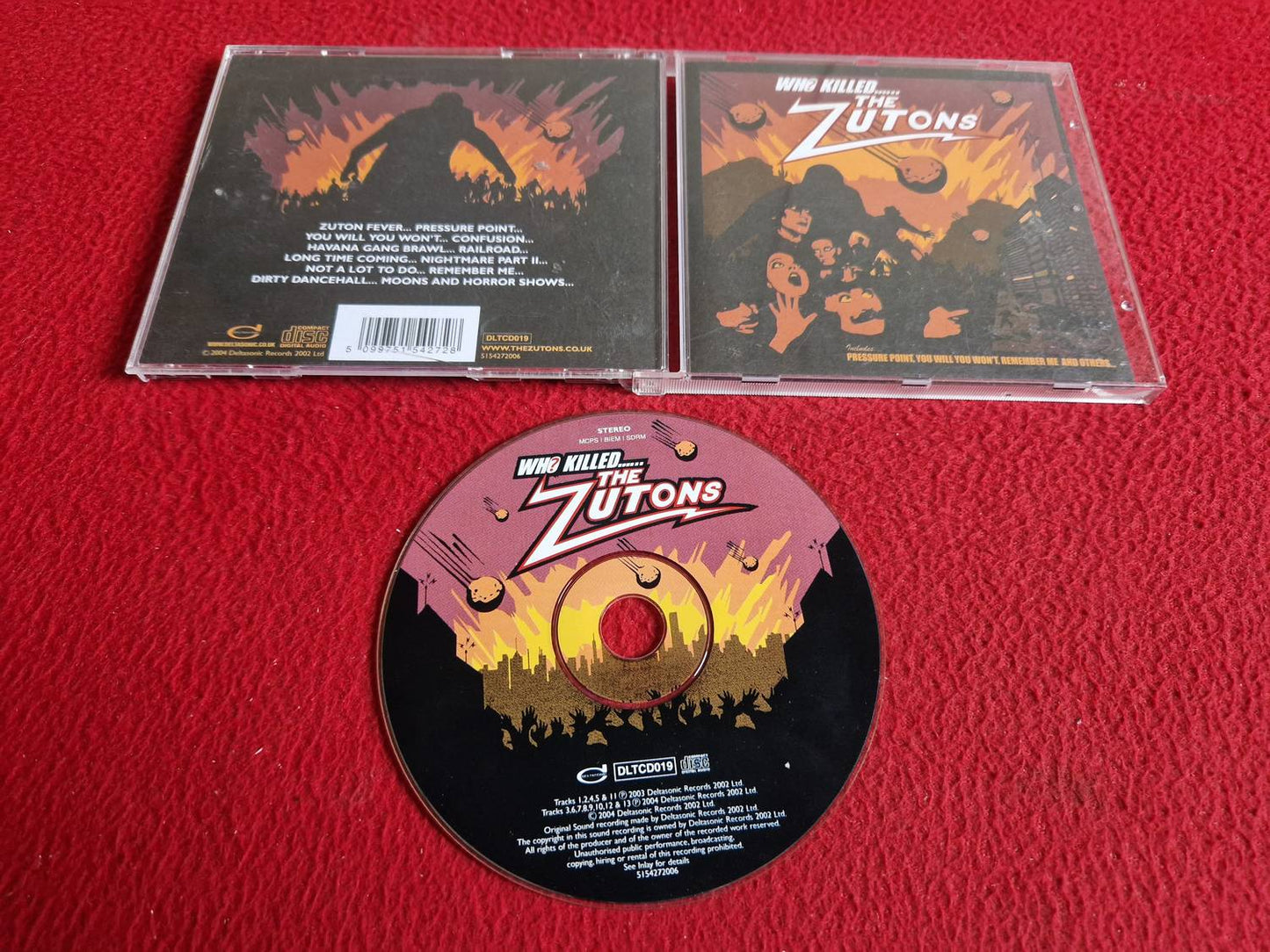 THE ZUTONS WHO KILLED... CD