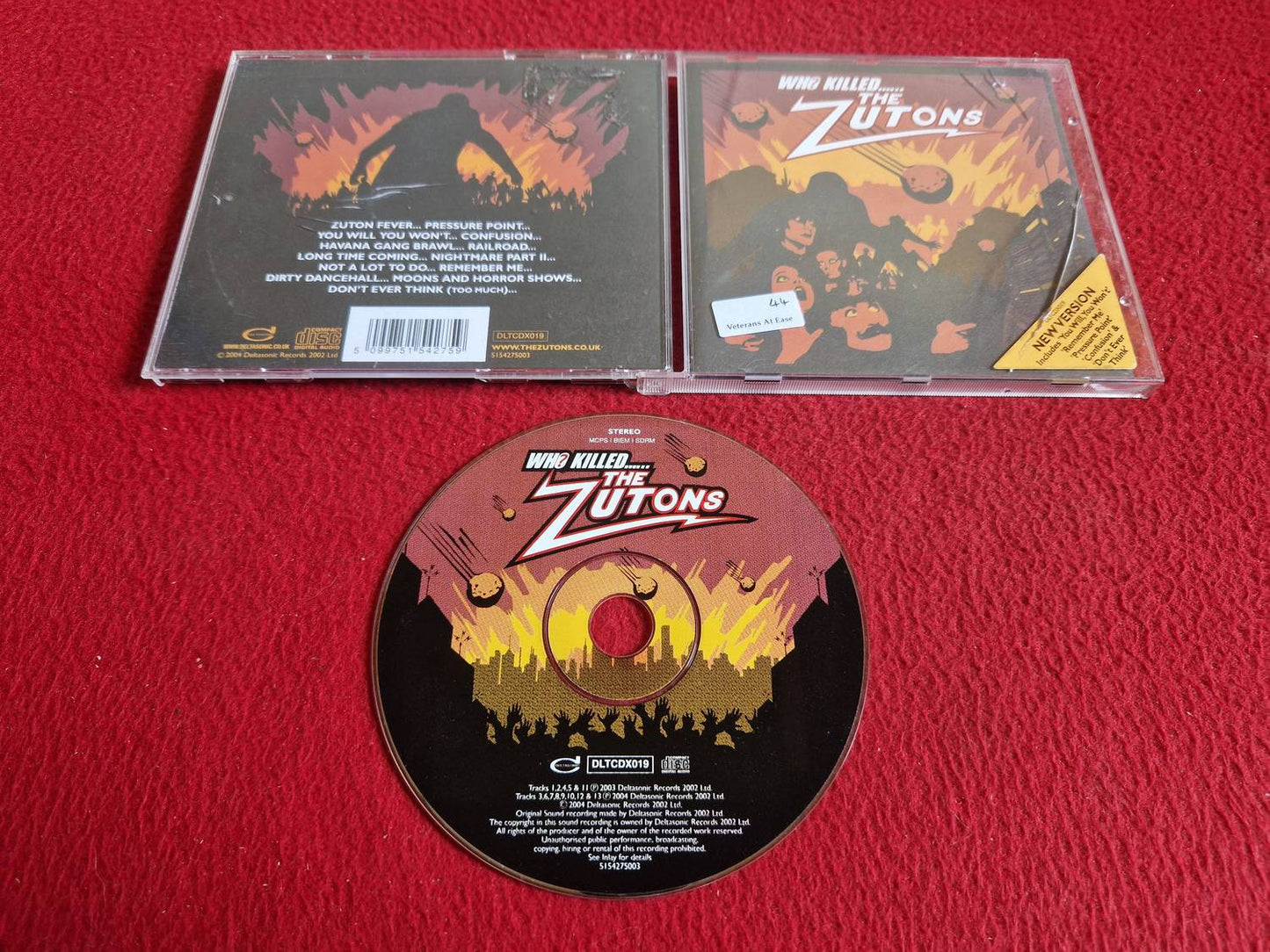 THE ZUTONS WHO KILLED... CD