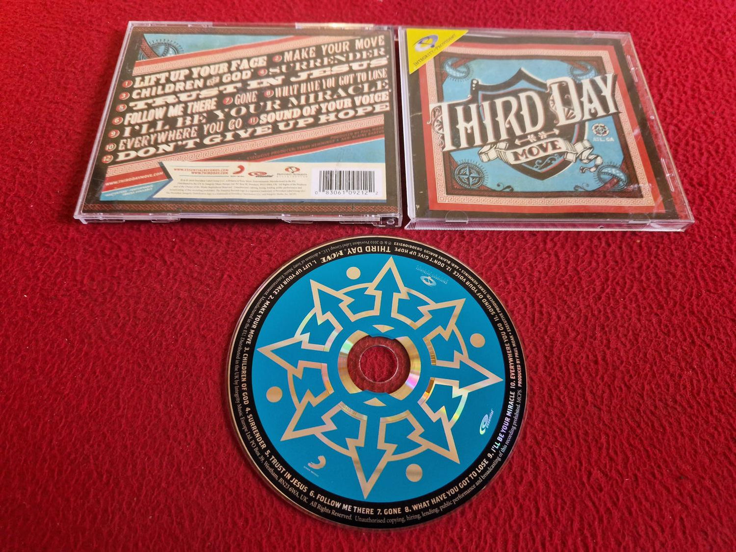 THIRD DAY MOVE CD