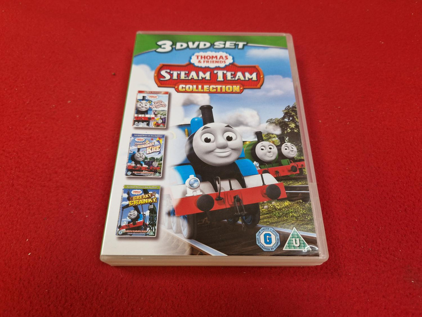 THOMAS & FRIENDS STEAM TEAM COLLECTION BOX till DVD