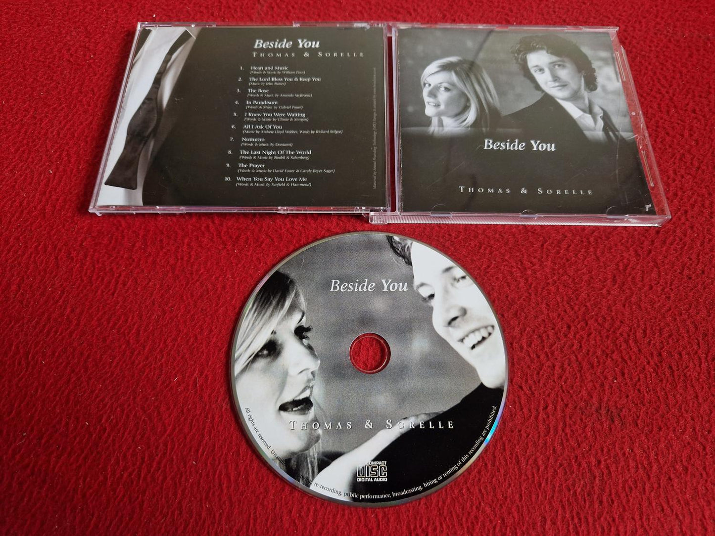 THOMAS & SORELLE BESIDE YOU CD