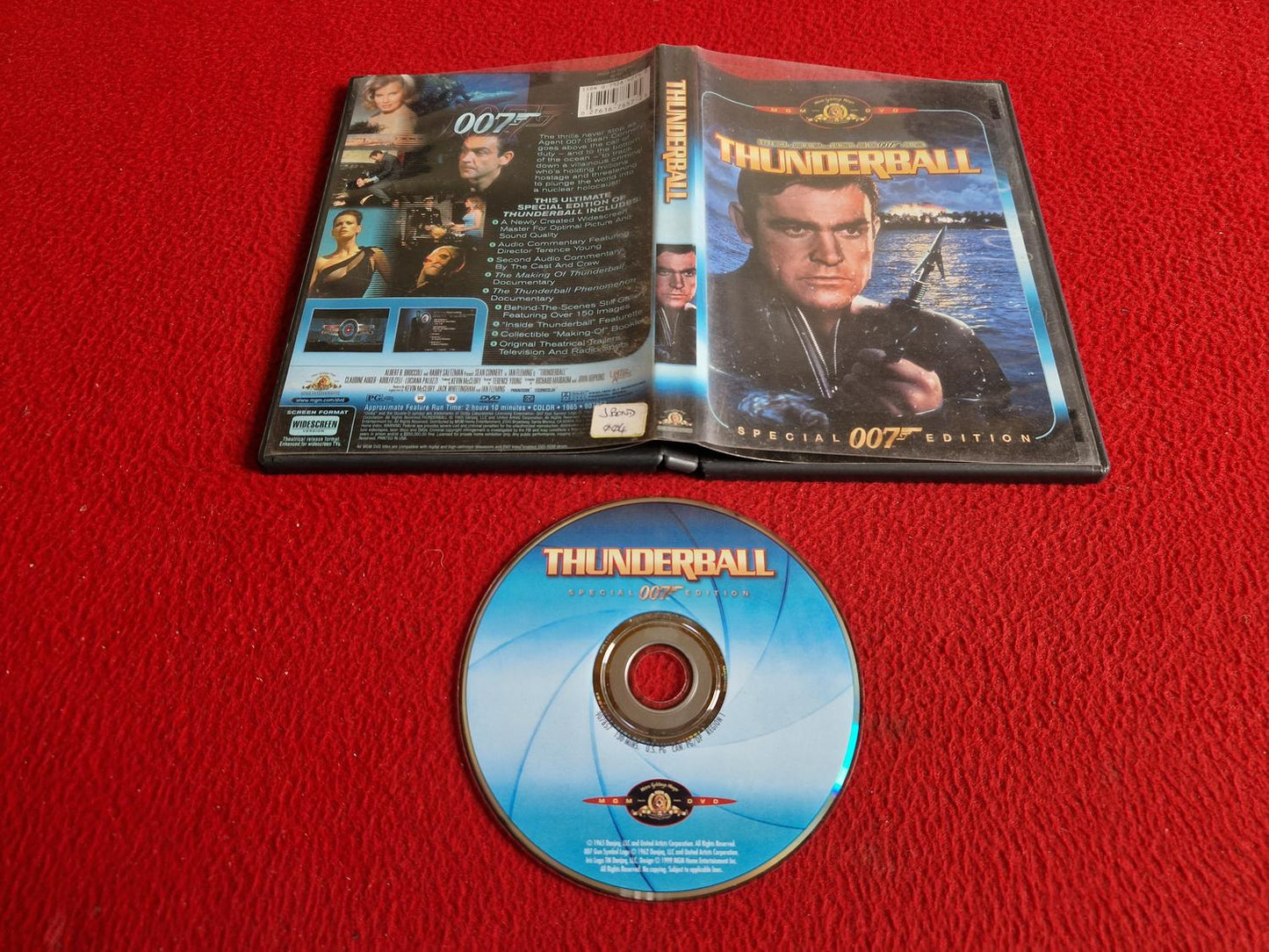 THUNDERBALL SPECIAL 007 EDITION DVD