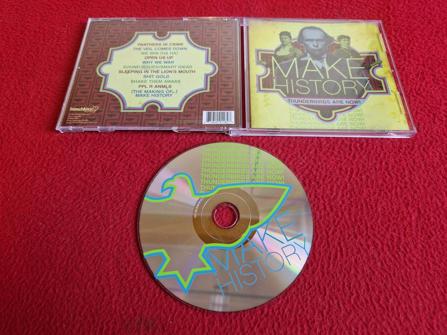 THUNDERBIRDS ARE NOW MAKE HISTORY CD