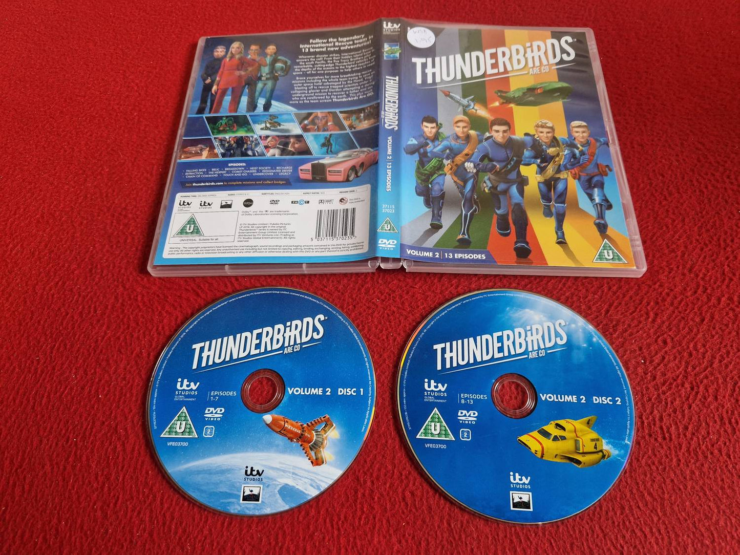 THUNDERBIRDS VOLUME 2 13 EPISODES DVD