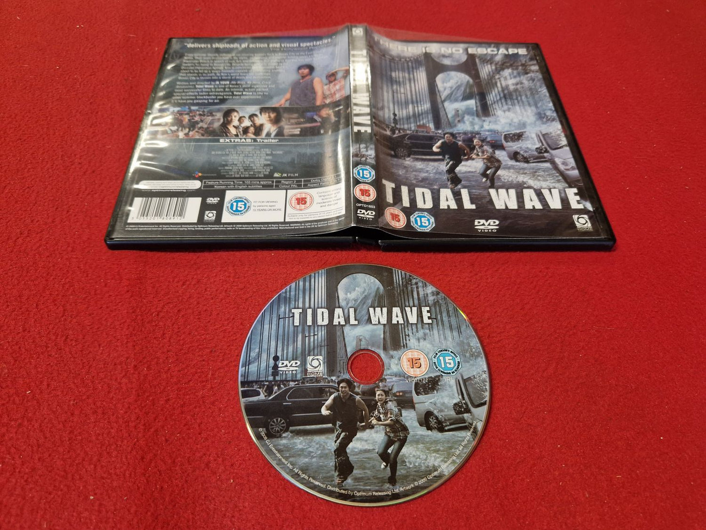 TIDAL WAVE till DVD