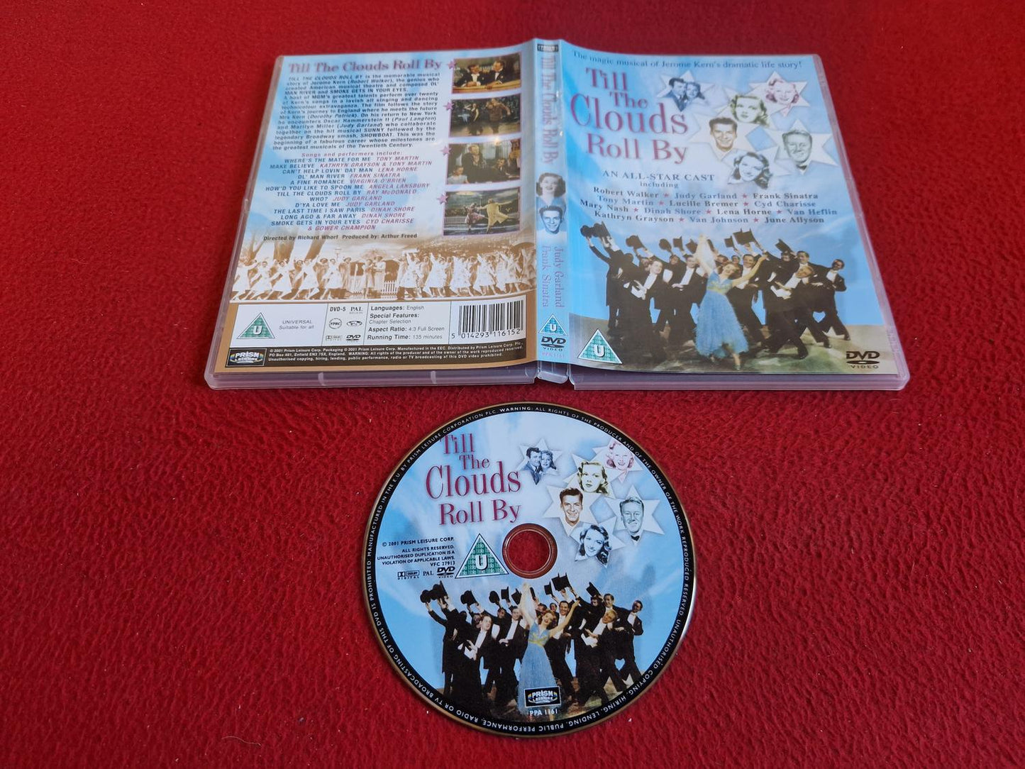 TILL THE CLOUDS ROLL BY DVD
