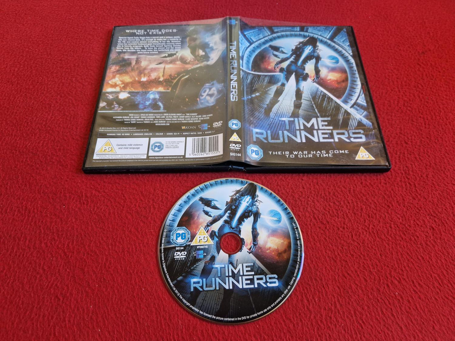 TIME RUNNERS DVD
