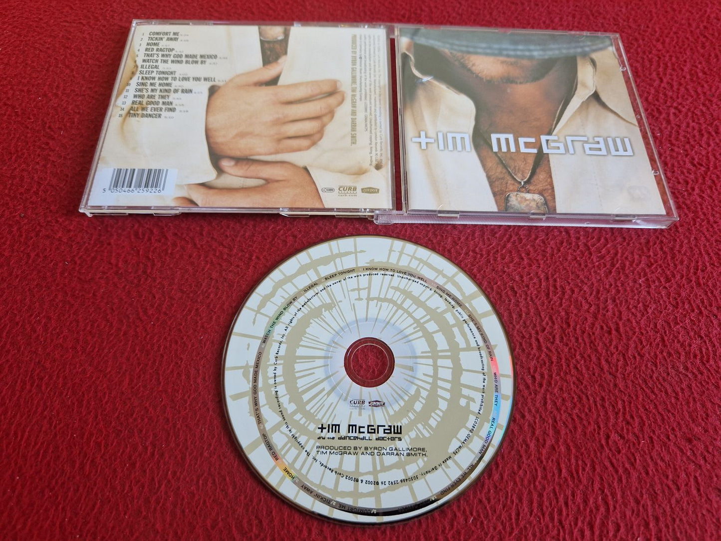 TIM MCGRAW AND THE DANCEHALL DOCTORS CD