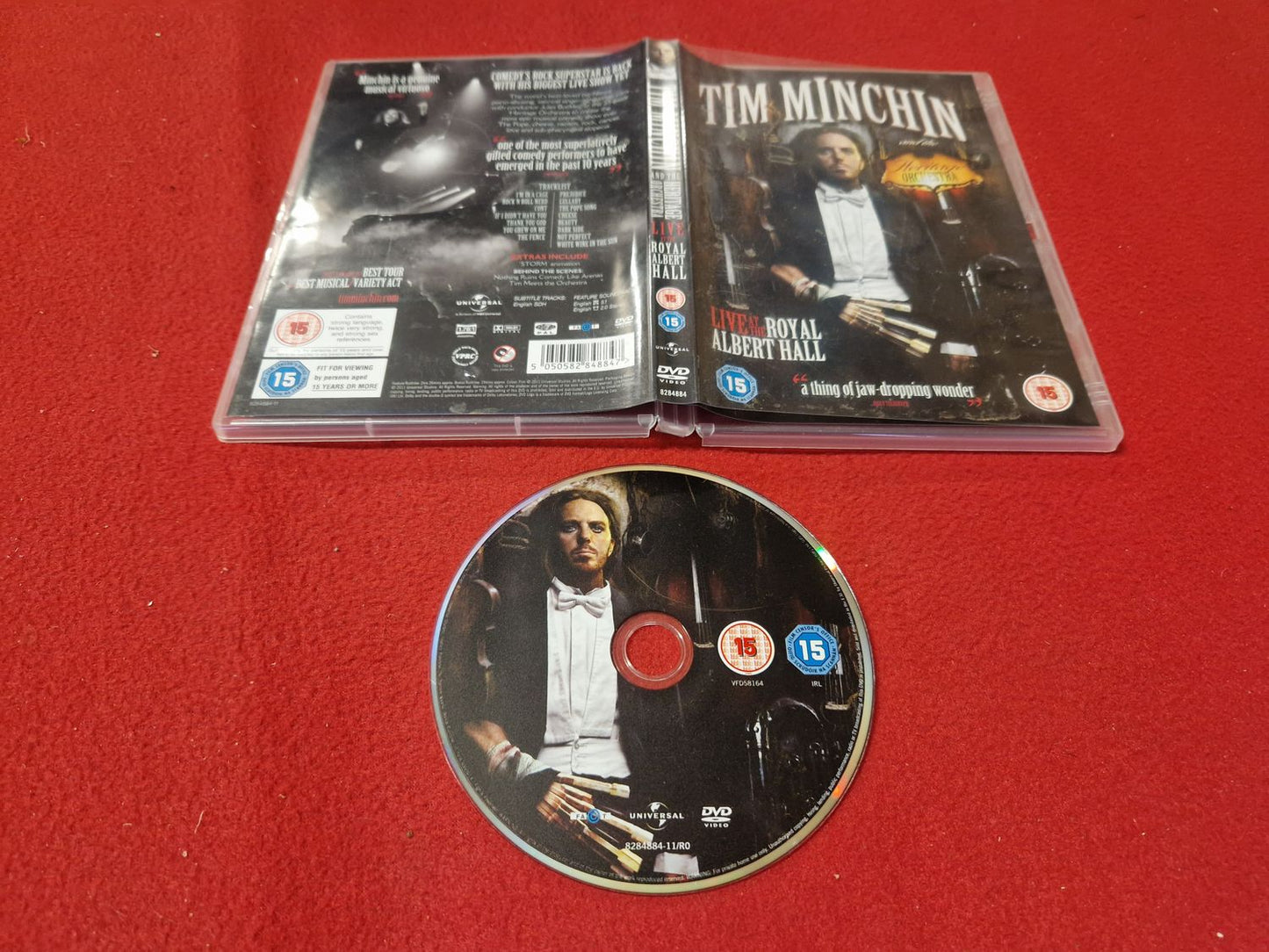 TIM MINCHIN LIVE AT THE ROYAL ALBERT HALL till DVD