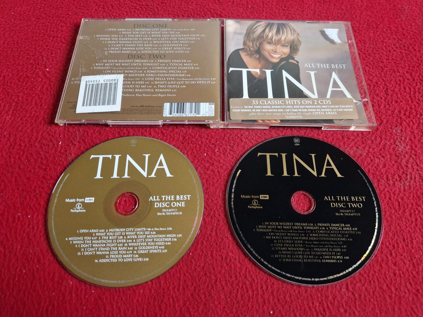 TINA TURNER ALL THE BEST CD