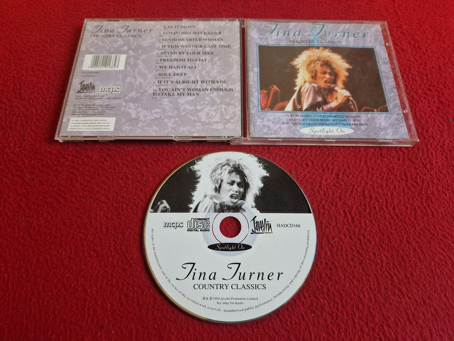 TINA TURNER COUNTRY CLASSICS CD
