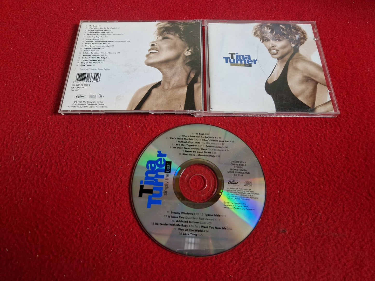 TINA TURNER SIMPLY THE BEST CD