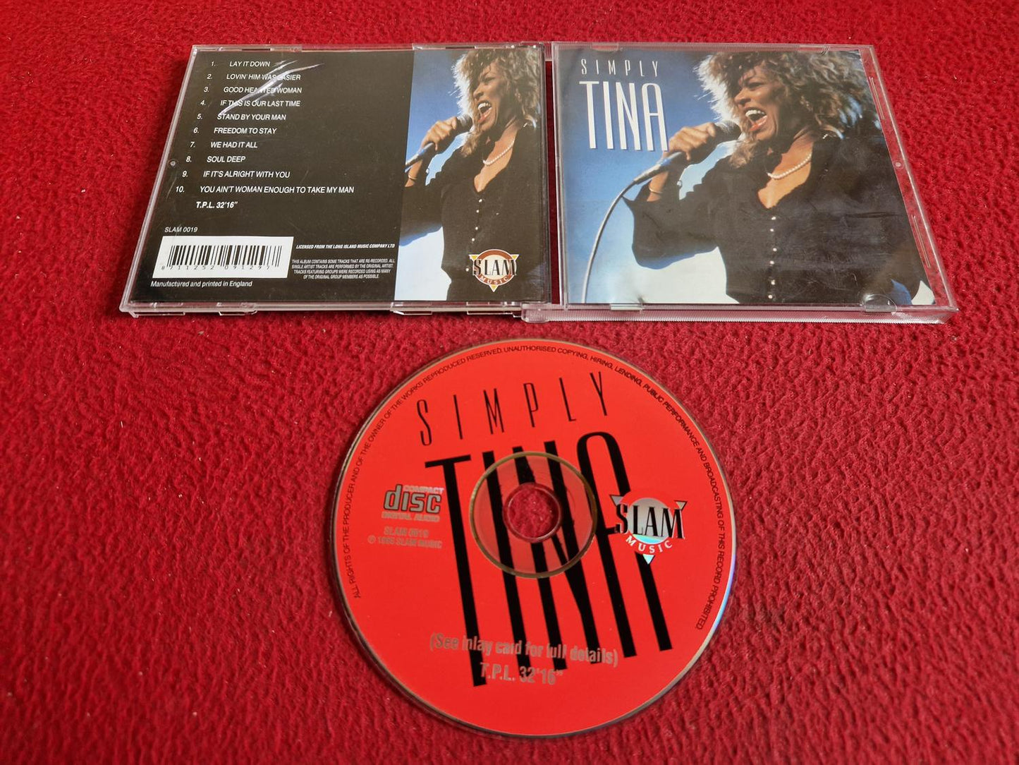 TINA TURNER SIMPLY TINA CD