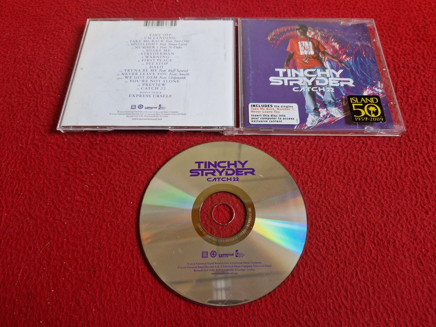 TINCHY STRYDER CATCH 22 CD