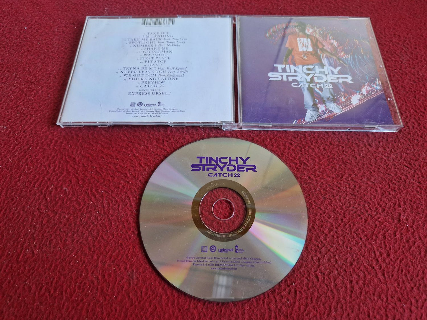 TINCHY STRYDER CATCH 22 CD