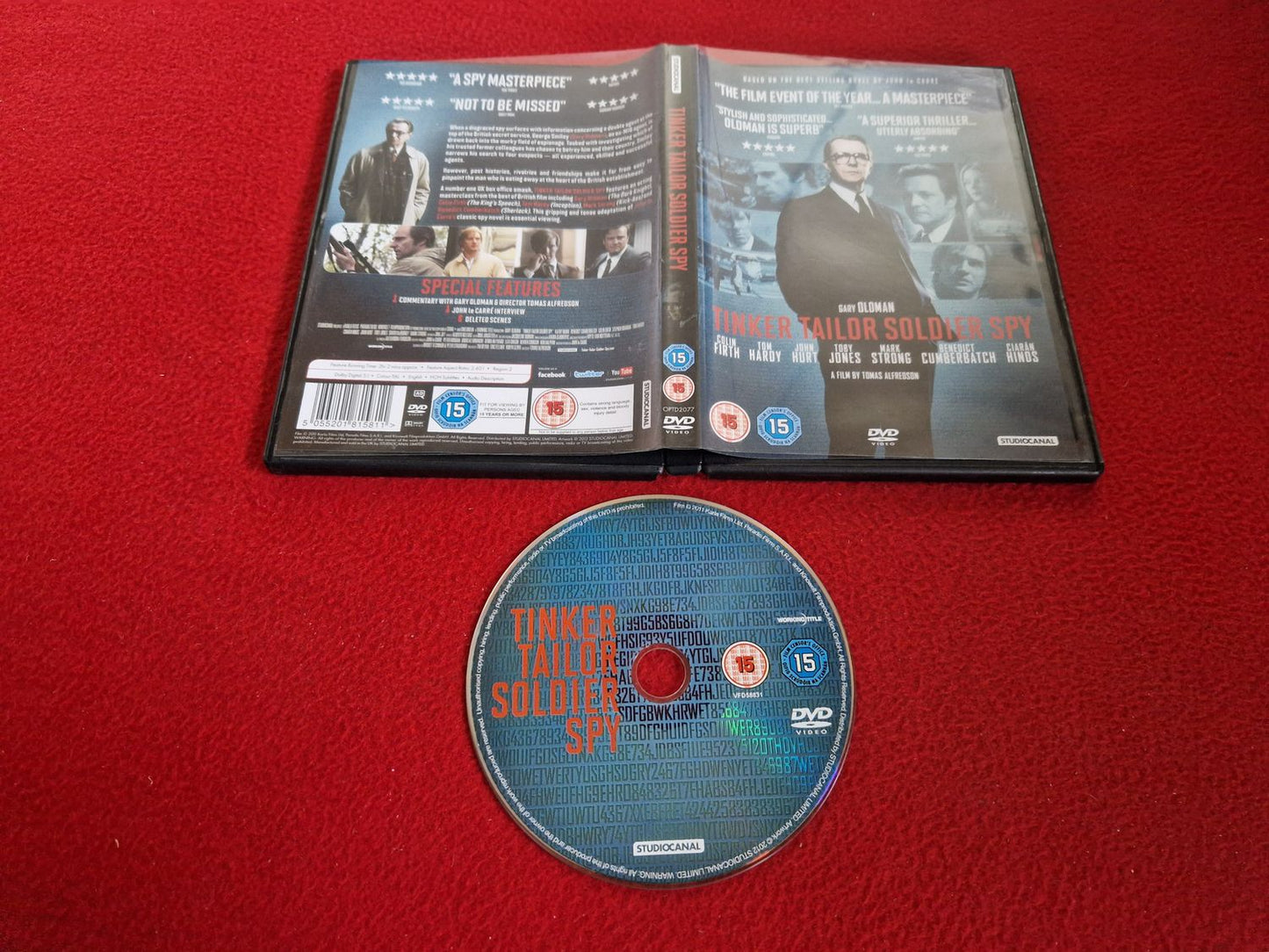 TINKER TAILOR SOLDIER SPY DVD