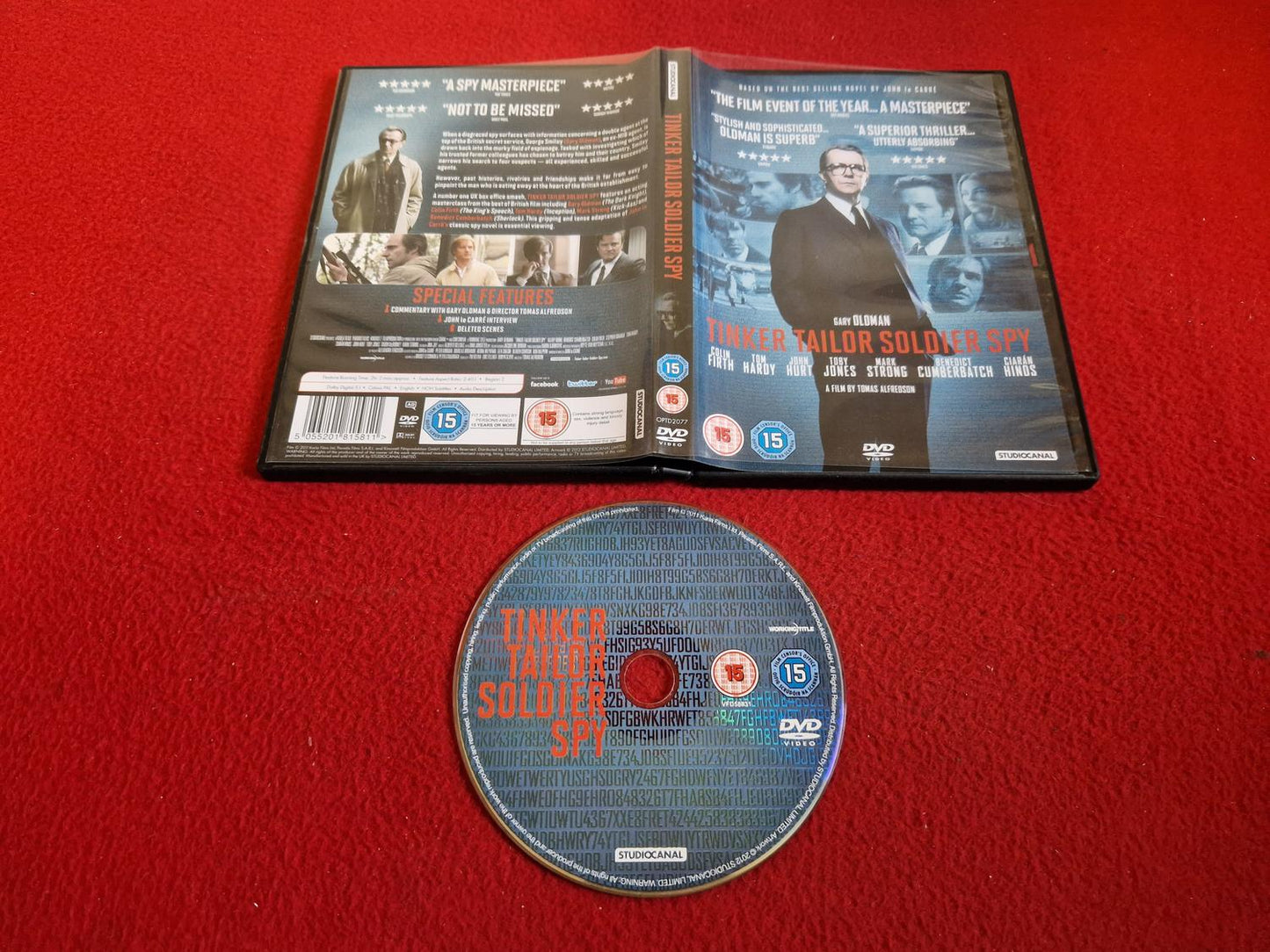 TINKER TAILOR SOLDIER SPY DVD