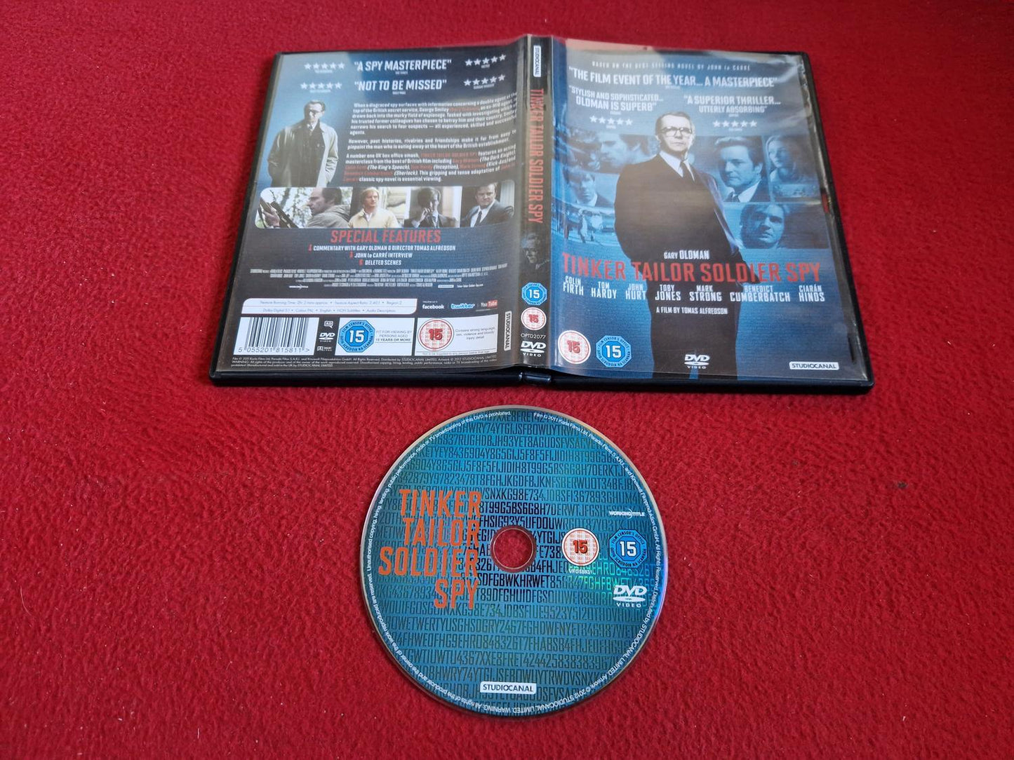 TINKER TAILOR SOLDIER SPY DVD