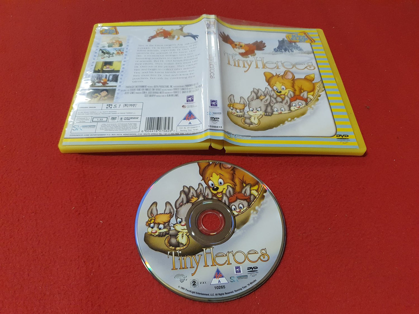 TINY HEROES till DVD