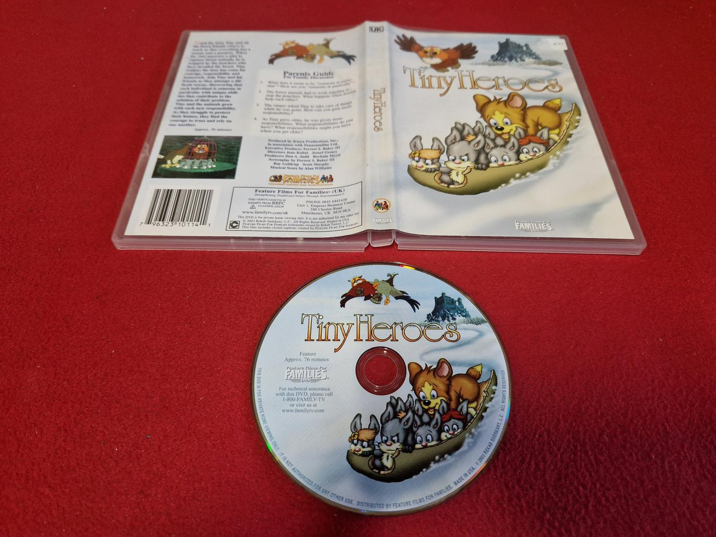 TINY HEROES till DVD