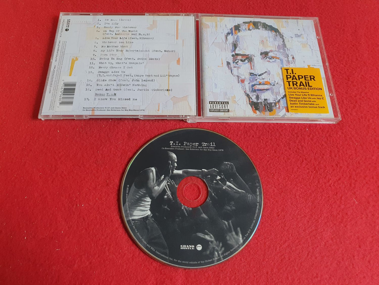 T.I. PAPER TRAIL UK BONUS EDITION till CD